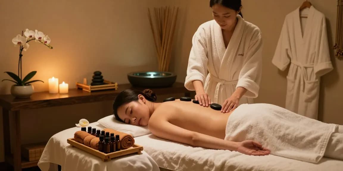 LUCK8 Spa Treatment: Hot Stone Massage for Ultimate Relaxation and Rejuvenation
