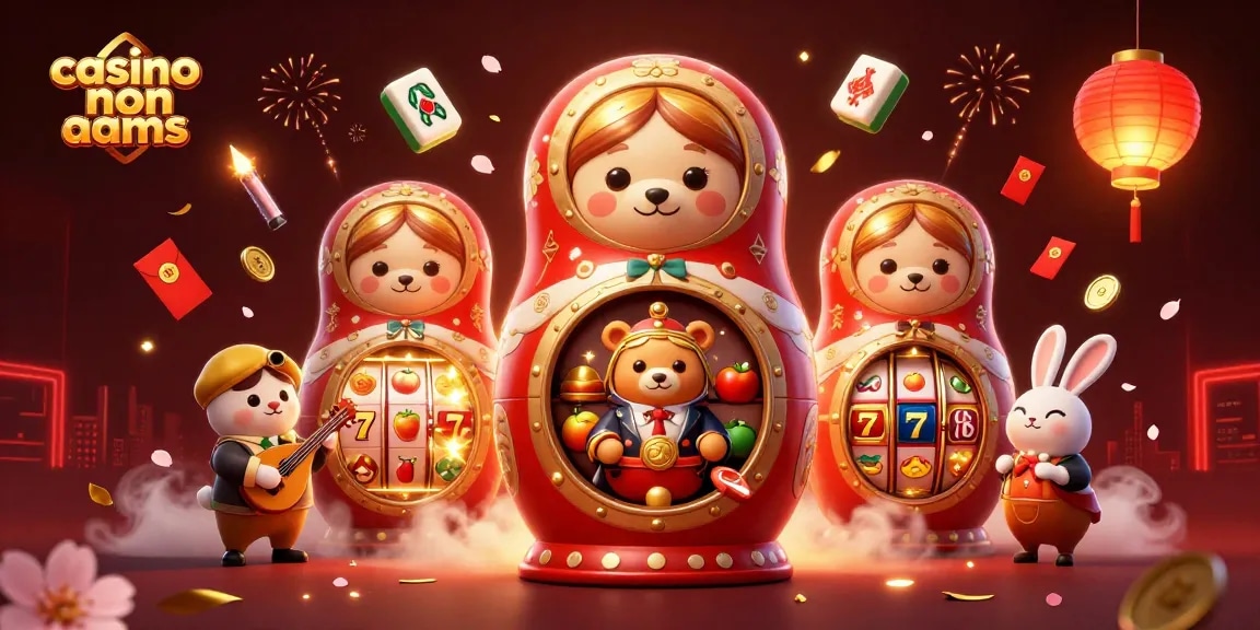 Impegnati in avventure divertenti con i casinò non AAMS caratterizzati da orsi giocosi e elementi di gioco vibranti.