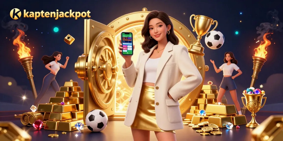 Experience the thrill of kaptenjackpot with a dynamic casino scene featuring sports betting.