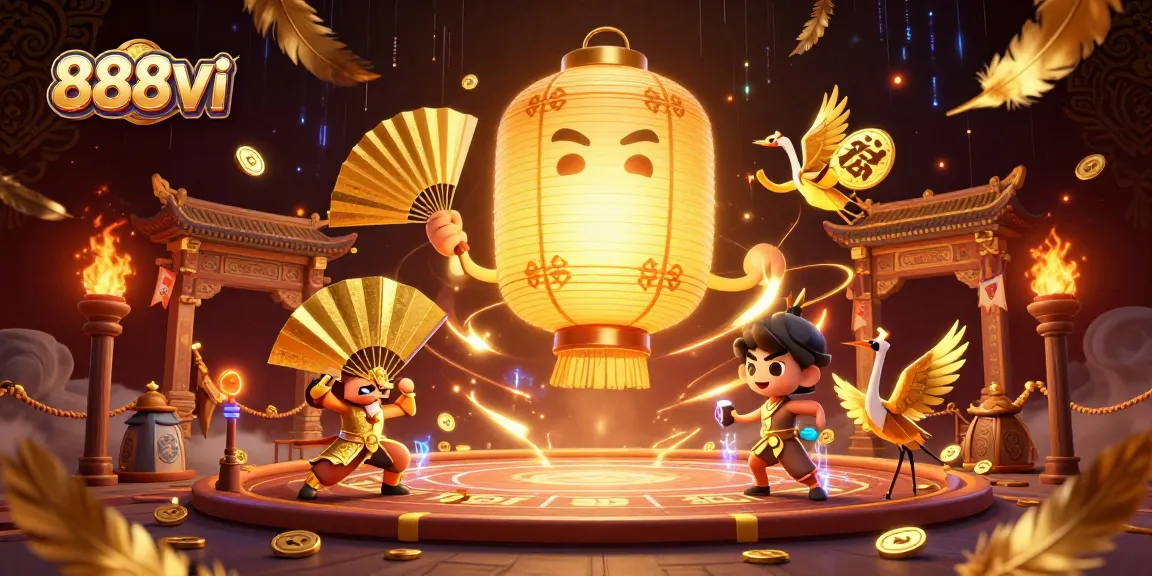 Engage with 888vi, the ultimate Asian online casino experience filled with lucky symbols and golden coins.