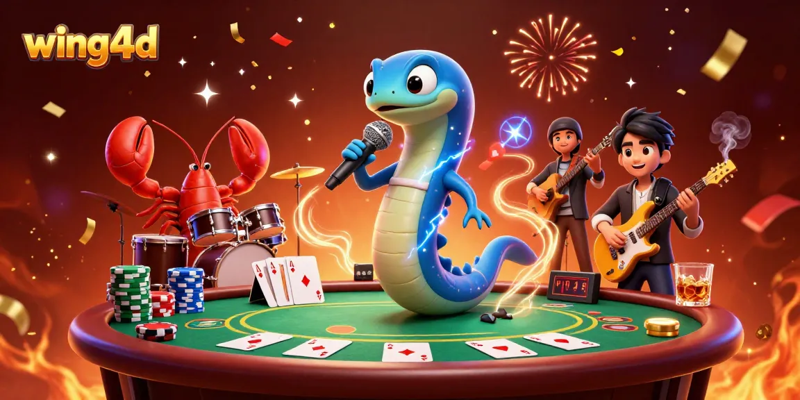 Experience thrilling underwater casino fun with wing4d featuring vibrant characters and dynamic gaming elements.