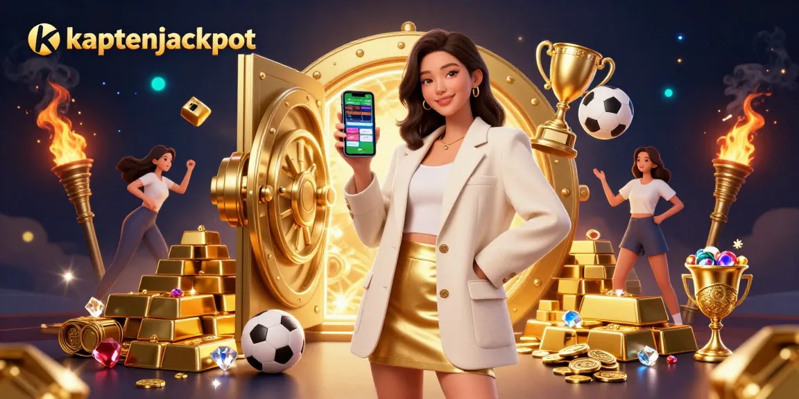 Experience the thrill of kaptenjackpot with a dynamic casino scene featuring sports betting.
