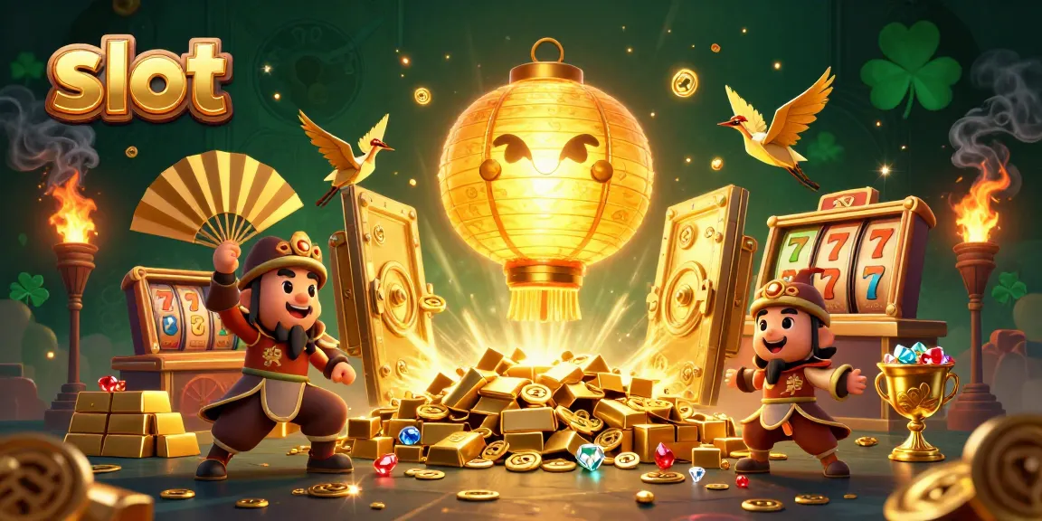 Menang besar di slot dengan simbol beruntung dan petunjuk jackpot dari permainan kasino yang mengasyikkan.