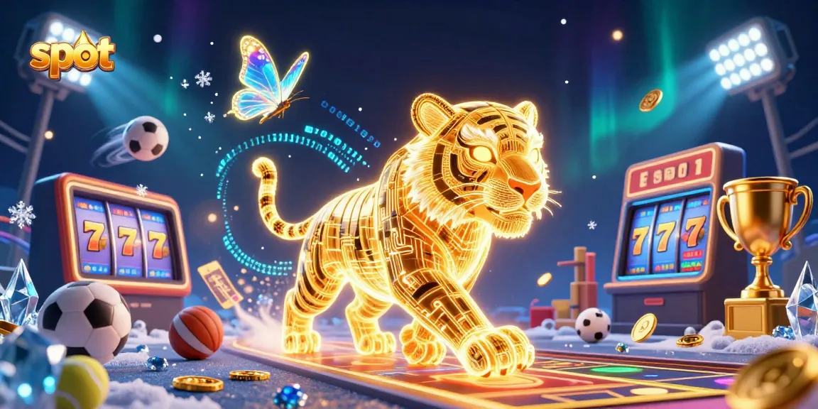 Experience thrilling slot gameplay amid a dynamic casino scene featuring colorful characters and energetic elements.