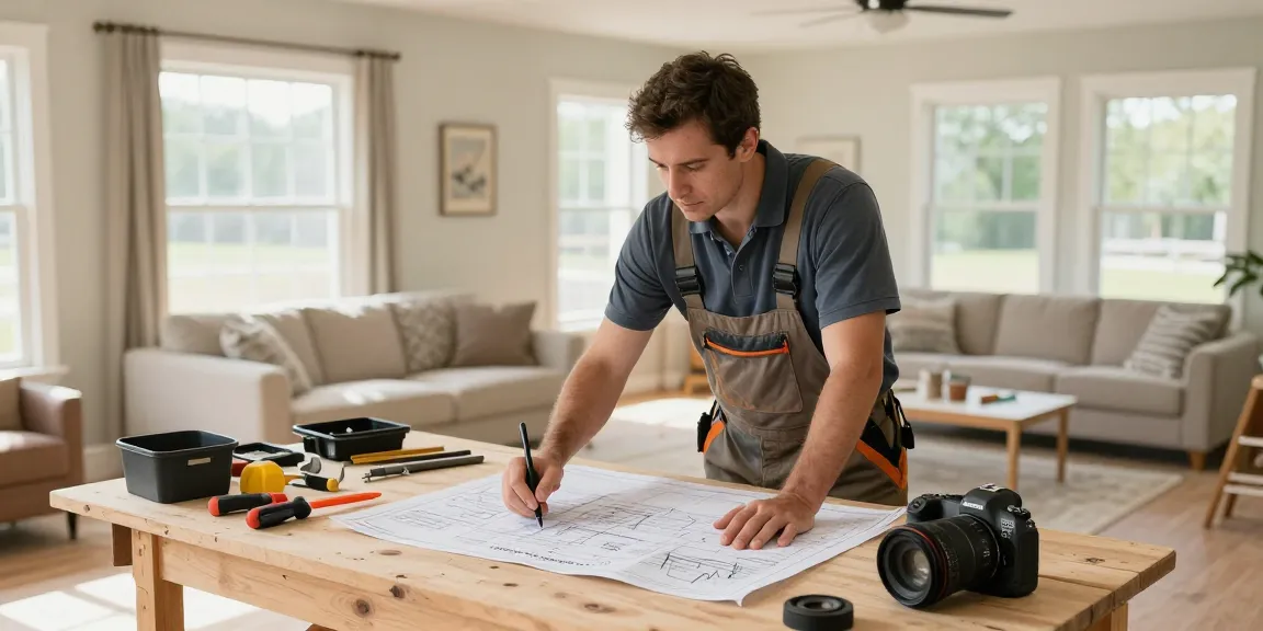 Sell My House Fast Johnson City with a trusted local contractor reviewing plans.