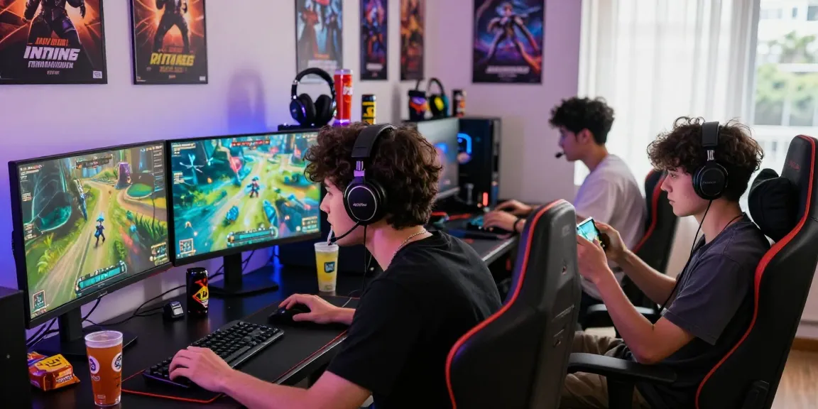 GOKIL33 menghadirkan pengalaman gaming terbaik dengan gamer menikmati permainan di ruang modern dan nyaman.