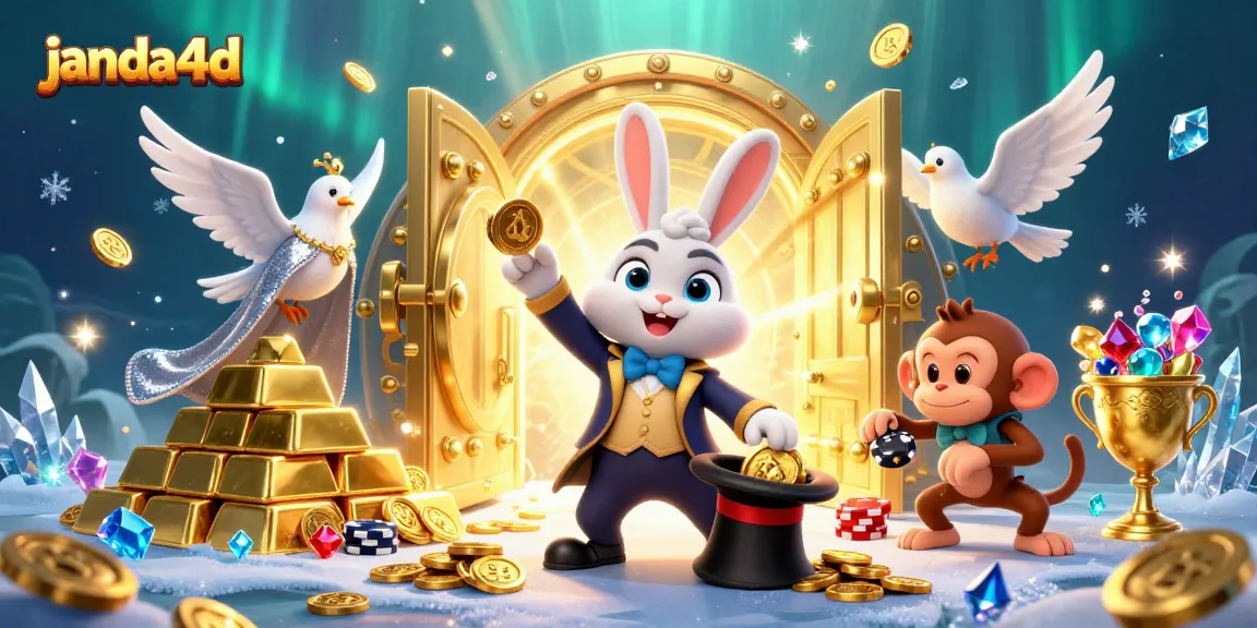Mainkan permainan seru di janda4d dengan ilustrasi menarik berbagai karakter kasino.