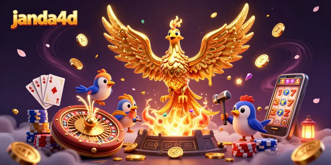 Bermain di JANDA4D dengan grafis 3D menawan dan permainan slot yang menarik.
