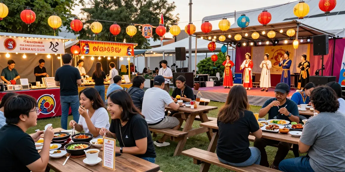 Exploring Asian culture through vibrant celebrations, showcasing https://hanadultalk.com offering bilingual cultural experiences.