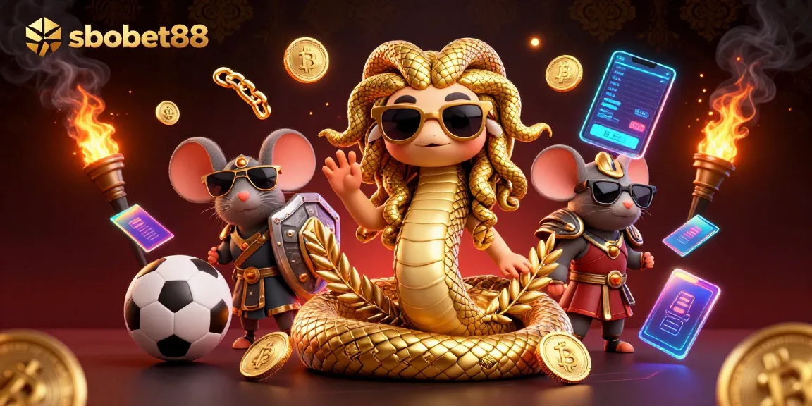 Bet players on sbobet88 as they enjoy thrilling sports betting with dynamic characters and cryptocurrency elements.