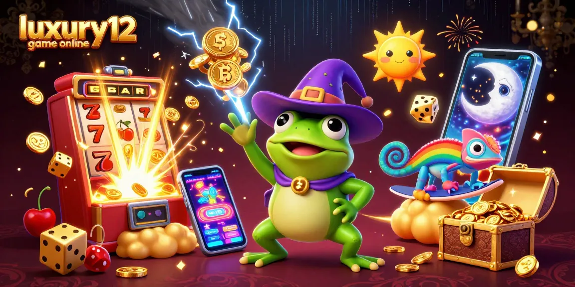 Experience thrilling wins with the luxury12 game online in a vibrant casino scene filled with excitement.