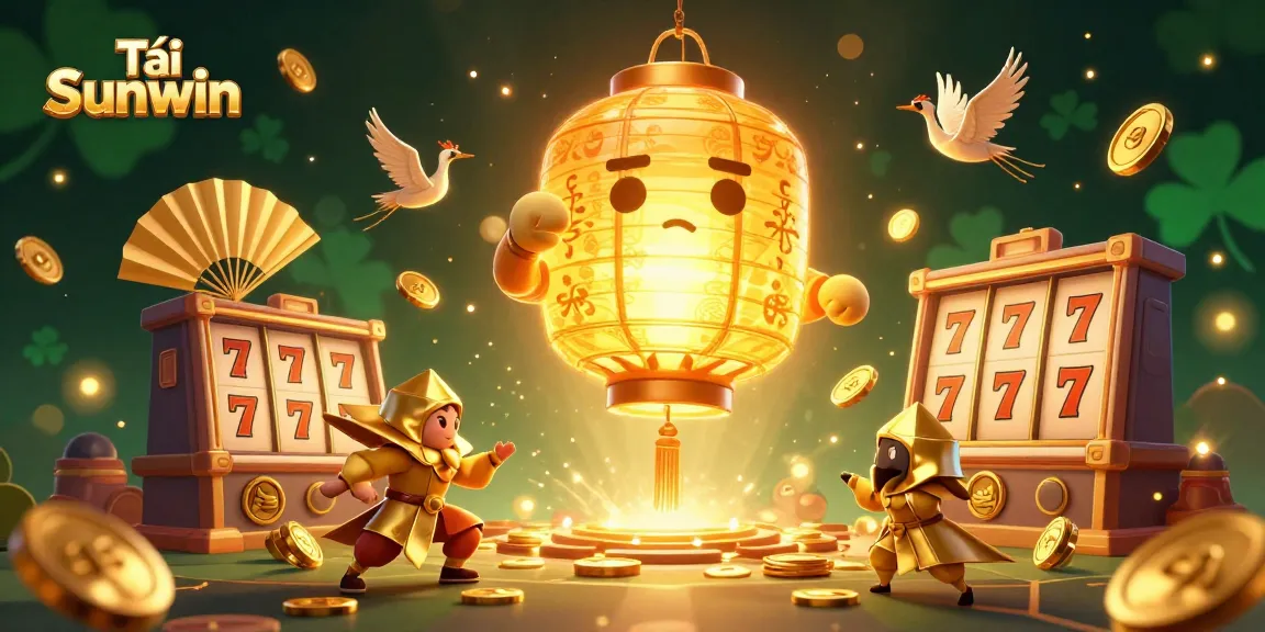 Experience strategic gameplay with Tải Sunwin's vibrant online casino featuring winning symbols and characters.
