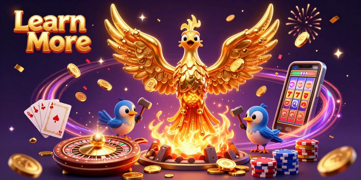 Learn More about exciting casino gameplay with molten gold phoenix and treasure elements