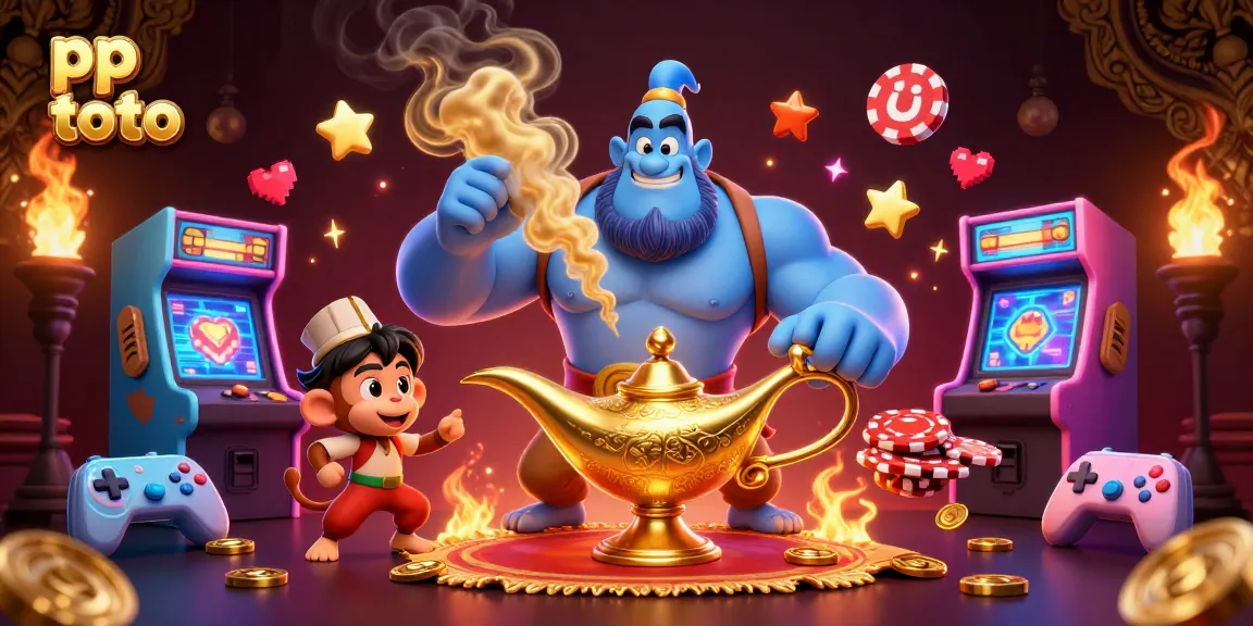 Engage with thrilling gaming at pp toto, featuring vibrant characters and action-packed casino elements.