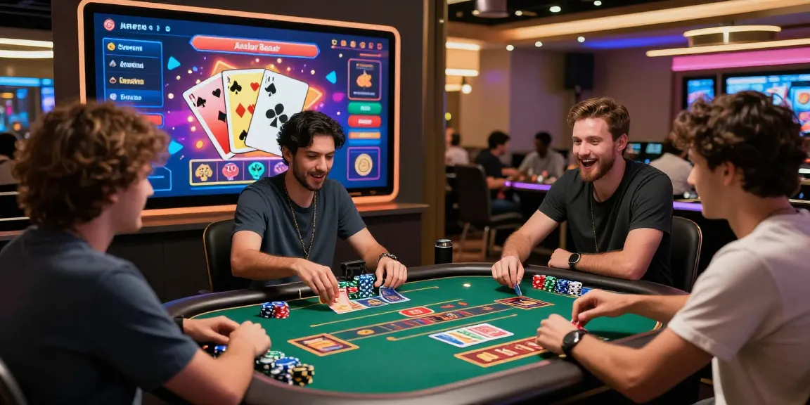 Exciting Andar Bahar game in a live casino environment with real dealers and vibrant graphics.