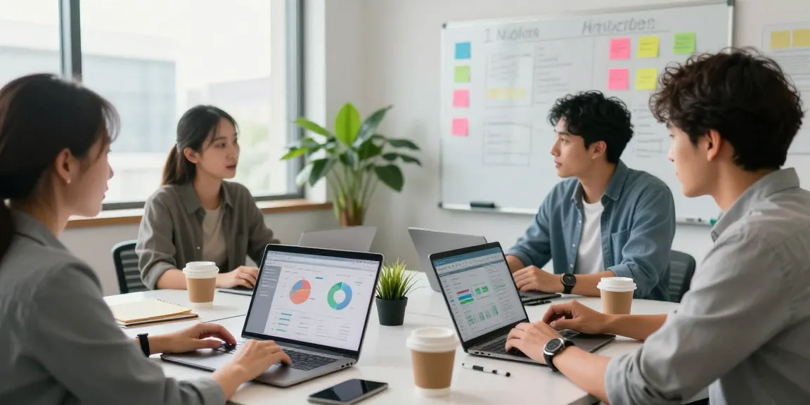 Get faster ranking strategies discussed in a vibrant marketing team meeting.