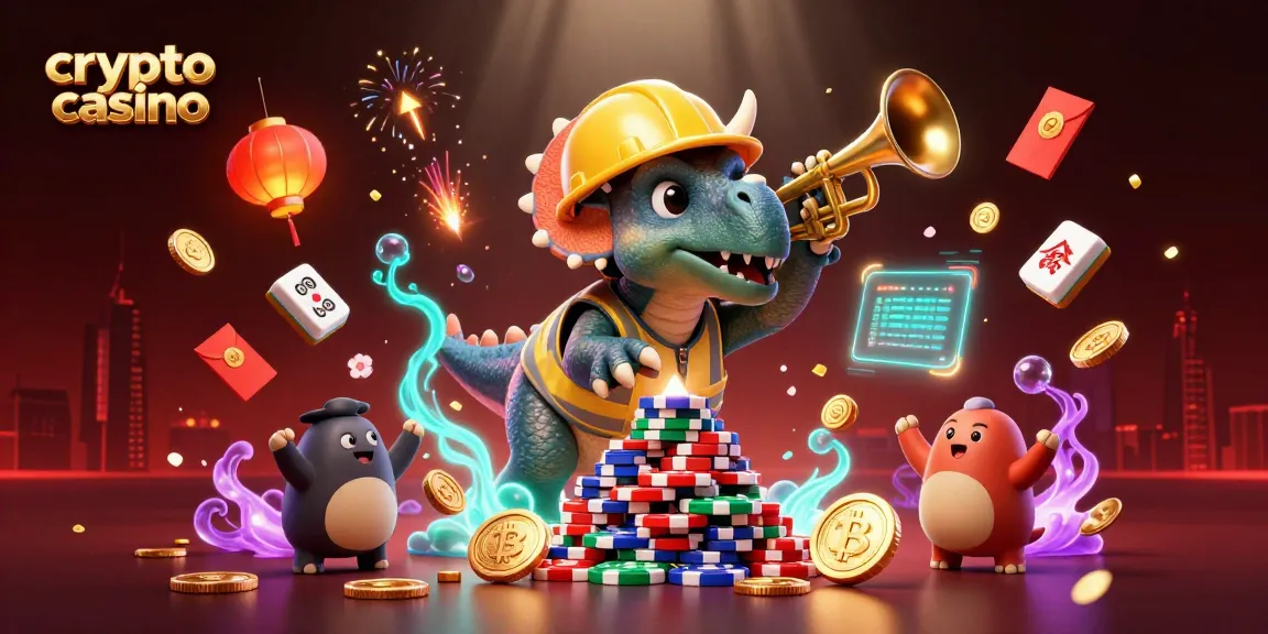 Gagnez dans un casino crypto en jouant avec des personnages 3D amusants et des éléments de jeu dynamiques.