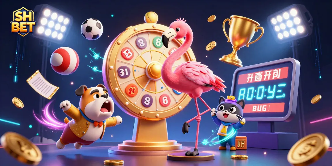 SH BET brings excitement to players with a vibrant gaming experience featuring a prize wheel and animated elements.