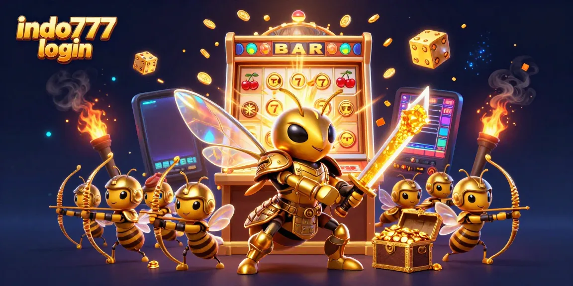 Pemain menikmati pengalaman judi di platform indo777 login dengan slot spektakuler dan karakter menarik.