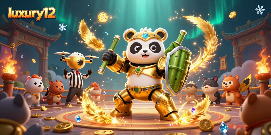 Engage with luxury12 in a vibrant, dynamic gaming scene featuring thrilling gambling elements.