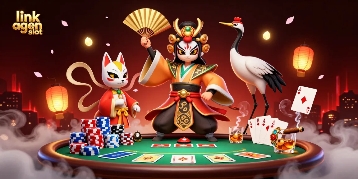 Engage in thrilling slot gaming with the dynamic characters at link agen slot, showcasing vibrant casino action.