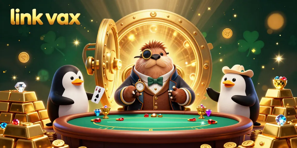 Engage with the thrilling experience at link vmax featuring a jolly walrus, penguin dealer, and pufferfish player.