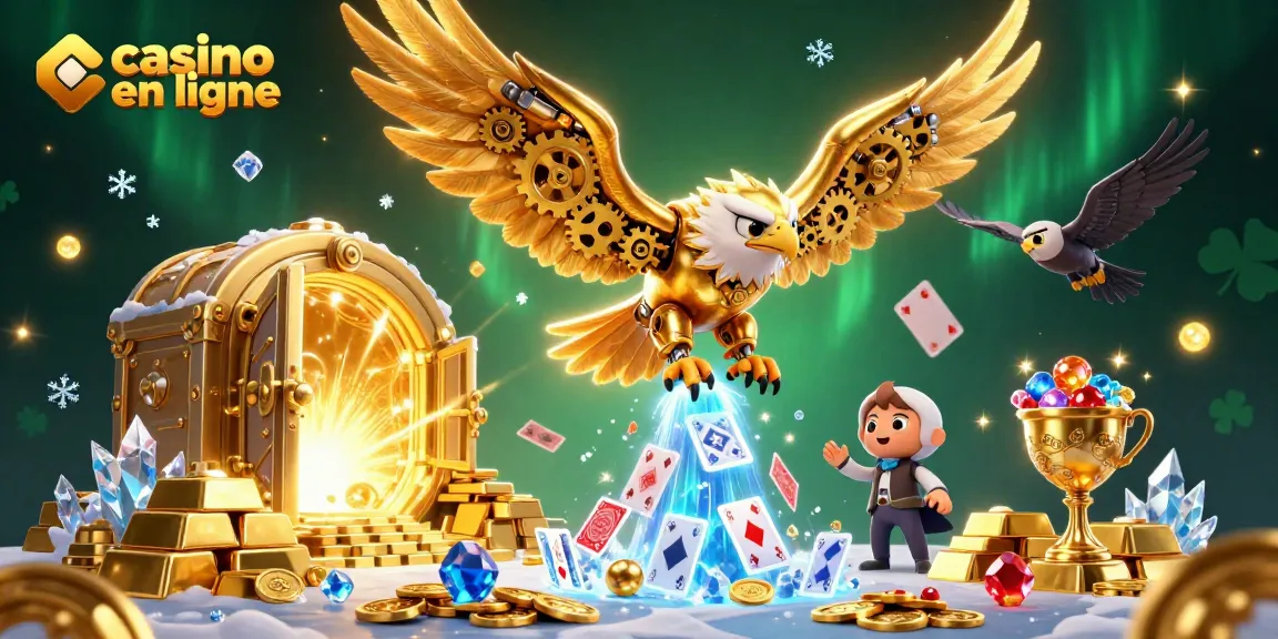 Plongez dans l'univers captivant du casino en ligne, rempli de jeux et de trésors scintillants.